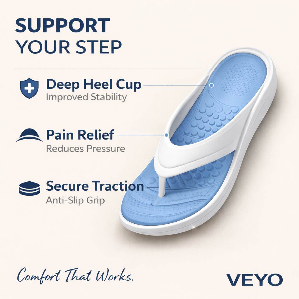 Veyo Orthopaedic Slippers for Men
