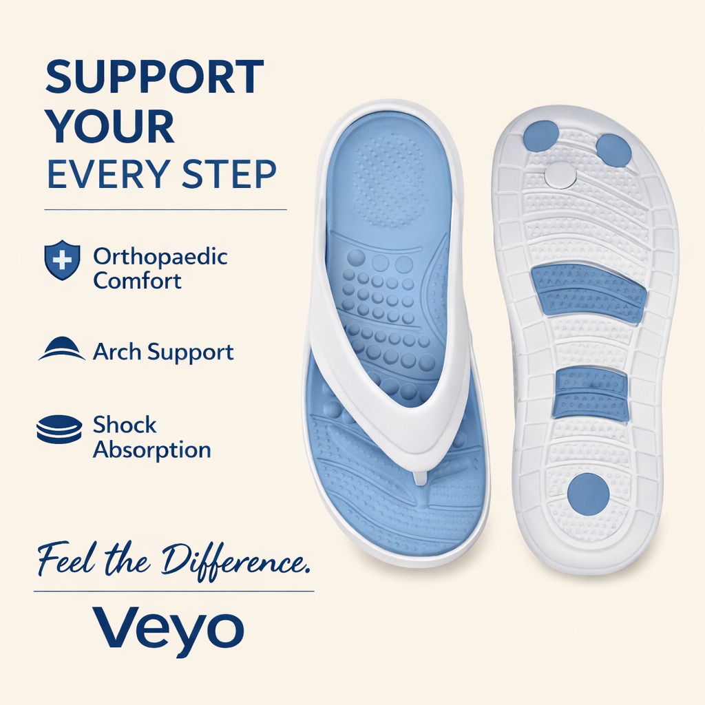 Veyo Orthopaedic Slippers for Men